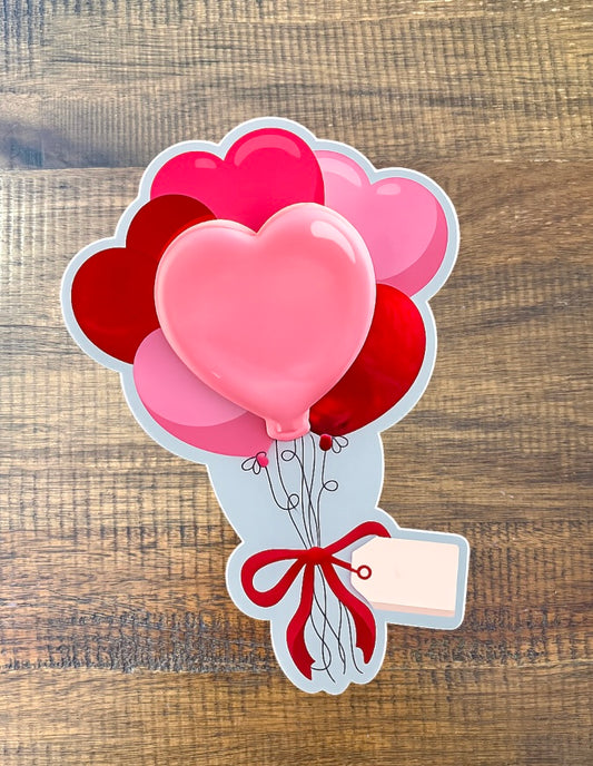 Balloon Cookie Card